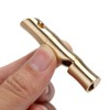 2pcs Brass Whistle Emergency Whistle EDC Loud Signal Whistle for