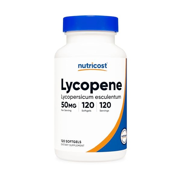 Nutricost Nutricost Lycopene 50mg Softgels (120 Softgels)