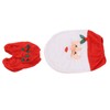 3Pcs Santa Toilet Seat Cover Rug Water And Tank Cover