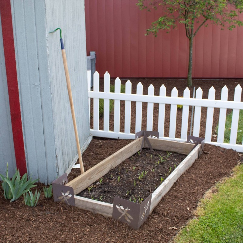 Lehman's Amish-Made Garden Hoe - 6 Inch Sharp Blade Weeding