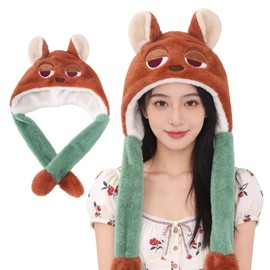 Kimestar Headwear, Movable Ears, Funny, For Children, Adults, Christmas, Cosplay, Costume, Animal Hat, Parties, Presents, Events