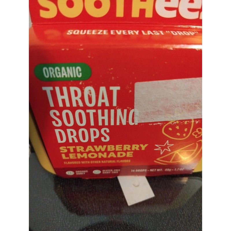 Eez Co 1 Tins: Sooth eez Organic Throat Soothing Drops