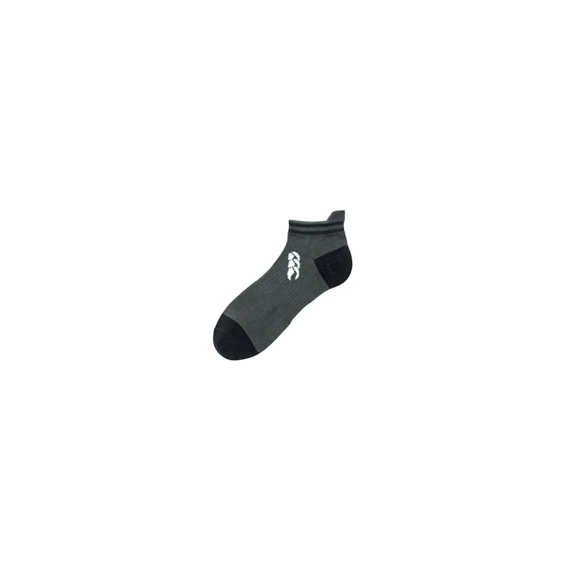 Canterbury AS025048 Socks, Short Socks, 17_charcoal, 25.0-27.0 cm