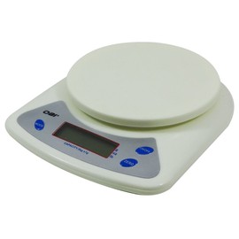 Bascula Multiuso 5 Kg a 1 Gramo Digital con Tazon Blanca OBI