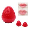 Caja De 24 Bálsamos Para Labios Hidratante Forma De Fresa
