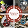 Cutting Discs 115mm, 5Pcs Angle Grinder Discs, 115mm Metal Cutting