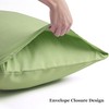 sourcing map 2 Packs Pillow Cases Double Brushed Microfiber Pillowcases