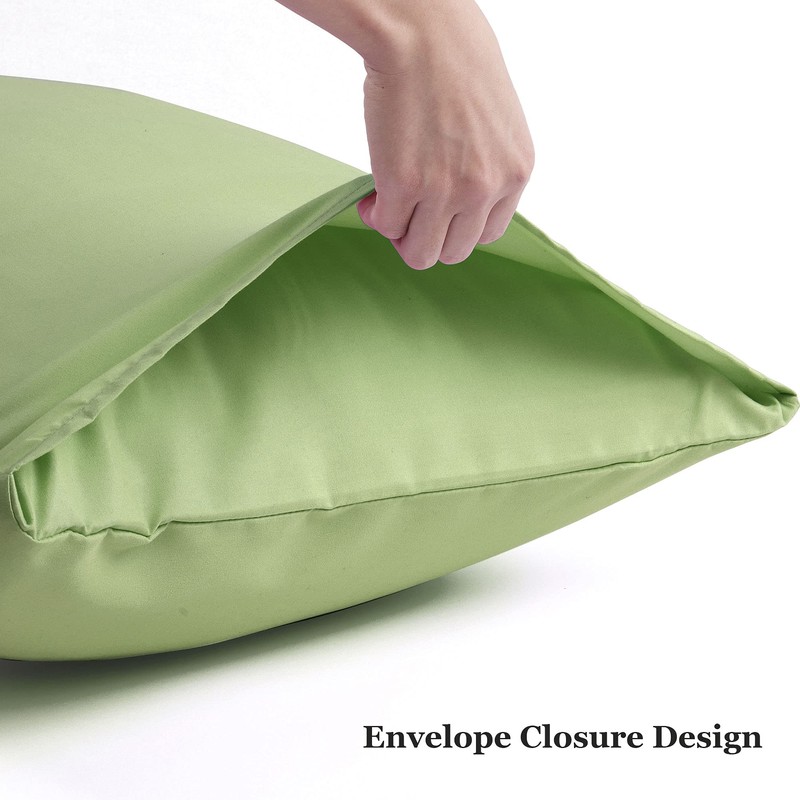 sourcing map 2 Packs Pillow Cases Double Brushed Microfiber Pillowcases