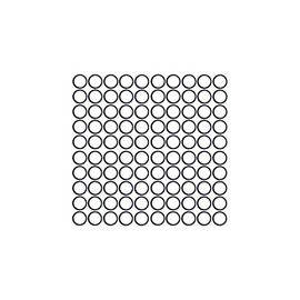 Sterling Seal XP70BUN240X100 240 Quad Ring, Buna NBR, 70 D (Pack of 100)