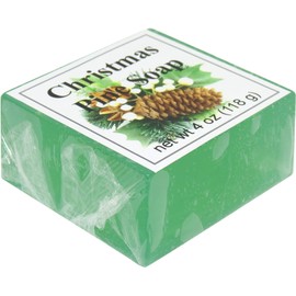 Christmas Pine Glycerin Soap by Eclectic Lady, 4 oz Bar