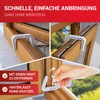 LouMaxx Window Stoppers Set of 6 – Window Clamps –
