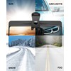 JOYTUTUS Sun Visor Extender for Car - Universal Anti-Glare Polarized