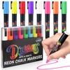 The Glowhouse Premium Chalk Markers Neon Liquid Chalk Pens 6mm