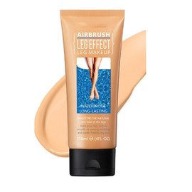 Leg Makeup Waterproof No Transfer,Natural Bronzing Skin Concealer, Waterproof & Sweatproof Body & Leg Scar Concealer, Light, Easy Application, Full Coverage (02#Wheat, One Size)