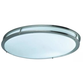eco lighting 32" X 18"Ceiling Flush-Mount Lighting Fixture Brush Nickel  1025-SN