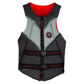 O'Brien Mens Aviator USCGA Neoprene High Performance Life Jakcet for Skiing, Surfing, Wakeboard & PWC