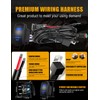 Chelhead Yellow Can Am X3 Light Bar Shock Tower Mount