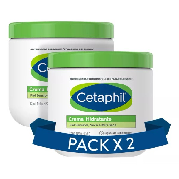 Cetaphil Combo X2 Cetaphil Crema Hidratante 453 Gr