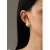 Gold Seashell Earrings Stud,Summer Ocean Beach Earrings Stud Seashell Jewelry