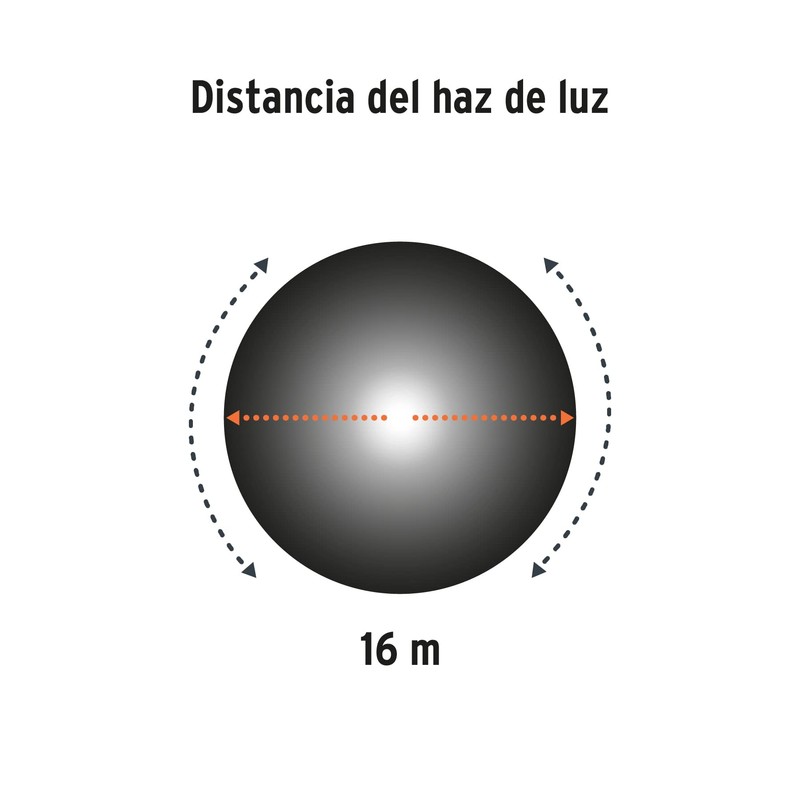Truper LACA-3D Lámpara LED de campamento, tipo farol, incluye 3