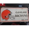 CLEVELAND BROWNS VINTAGE 1990S LICENSE PLATE