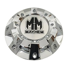 Mayhem Wheels 8100 C108100C 81492090F-2 81492090F-1 Chrome Wheel Center Cap