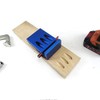 CarAngels Woodworking Pocket Hole Jig, Diagonal Hole Drilling Guide, Dowel