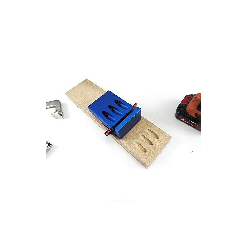 CarAngels Woodworking Pocket Hole Jig, Diagonal Hole Drilling Guide, Dowel