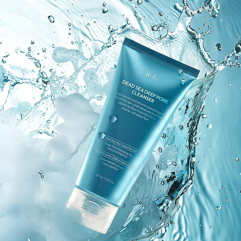 Ippu [Dead Sea Salt Enzyme Cleanser] Deep Cleansing Fresh Cream