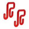 CNQLIS 2 Pack Red Bucket Hooks, Lineman Bucket Tool Holder