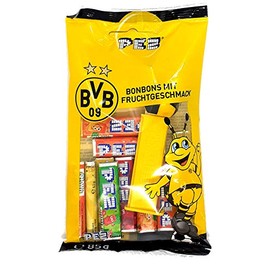 BVB Borussia Dortmund PEZ Dispenser with Refills 85 g