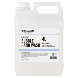 W Dress Room Perfume Bubble Hand Wash Refill Baby Powder, 4L, 1 Piece / 더블유드레스룸 퍼퓸 버블 핸드워시 리필 베이비파우더, 4L, 1개