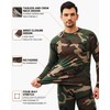 Thermal Underwear for Men, Long Johns Winter Hunting Gear Sport