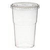 VEPATIM Smoothie Cups with Lid with Slot 300 ml Diameter