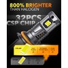 OXILAM 9007 HB5 LED Light Bulbs, 30000LM 800% Brighter, 6500K