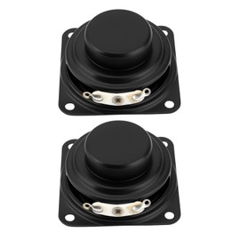 EMSea 2 Pack Mini Square 40mm Internal Magnetic Speaker 5W Full Range Horn for Walkie Talkies and Bluetooth Audio