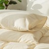 MooMee Bedding Pillowcases Pack of 2 100% Washed Cotton Linen