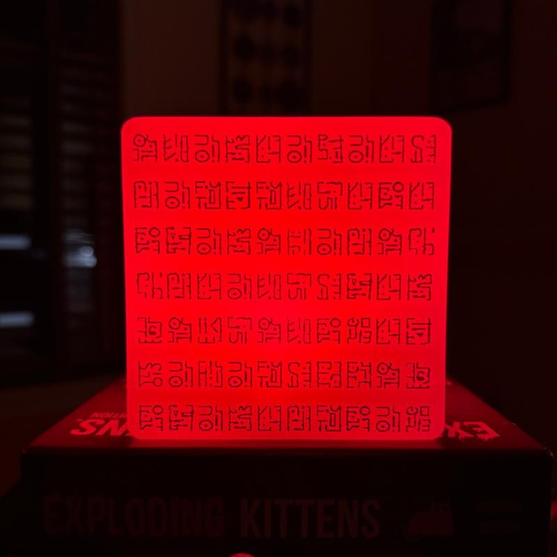 Glowing Poneglyph Anime Room Decor, One Piece Collectible Object, Straw