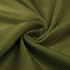 Diraysid 100% Blackout Curtains Olive Green Linen Curtains for Bedroom