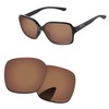 PapaViva Replacement Lenses for Oakley Proxy OO9312 Sunglass Copper Brown