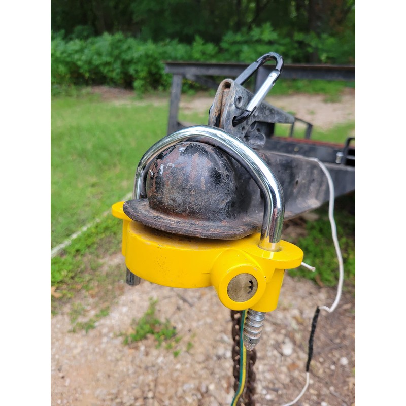 MaxxHaul 50640 Universal Trailer Coupler Lock for 1-7/8", 2", and