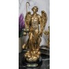 8.25"H Catholic Church Saint Archangel Raphael With Staff & Healing
