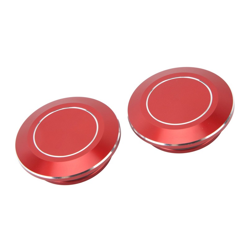 2pcs Motorcycle Frame Hole Cap CNC Aluminum Dustproof Frame Hole