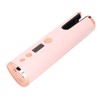 Automatic Curling Iron Cordless Ceramic Rotating LCD Display Rechargeable 4000mAH