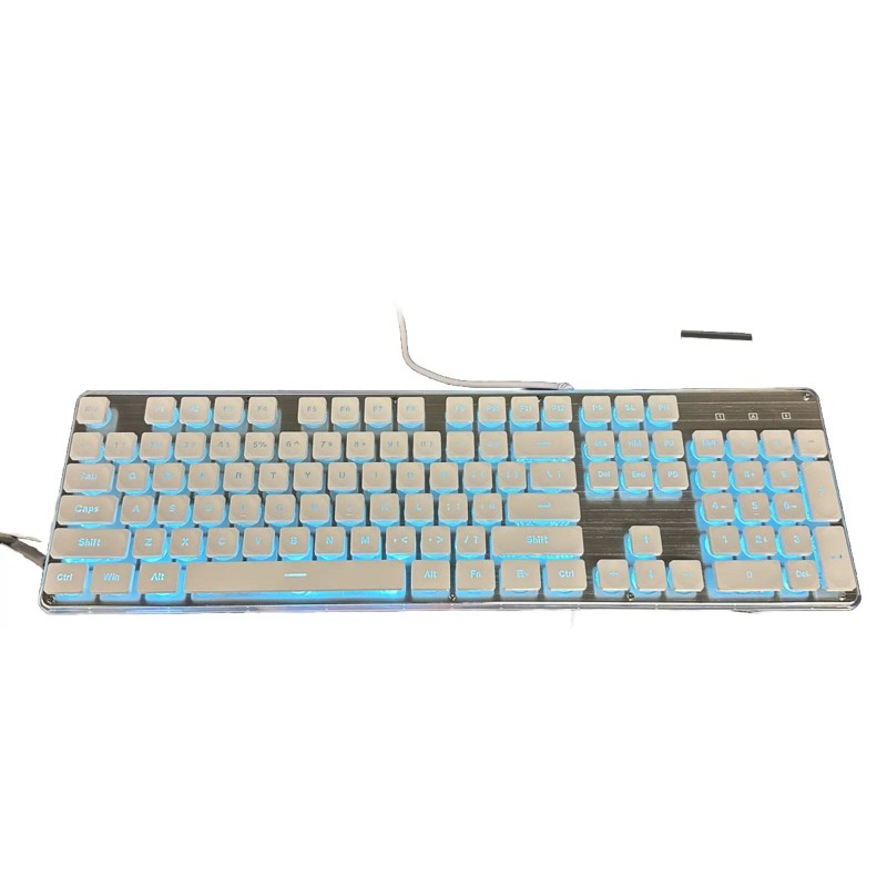 Surmen Gaming Keyboard G1000 White Ice Blue Light