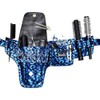 hairdressing toolbelt pouch (Blue Leopard)