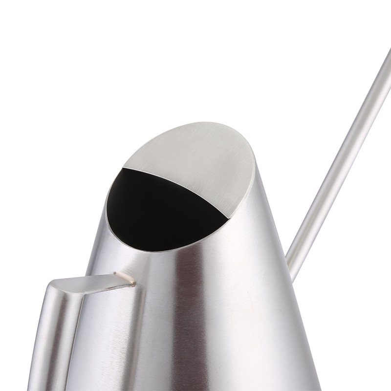 900ml Stainless Steel Watering Can Brushed Garden Planting Indoor Outdoor