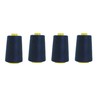 Mandala Crafts 4 Pack of Serger Threads Navy Blue Threads