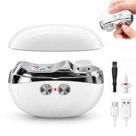 3-in-1 Electric Nail Clippers for Seniors & Adults, Automatic Nail Trimmer