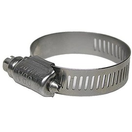 Merriway BH02275 (2 Pcs) Jubilee Pipe Hose Clip Clamp, Size 00: 13-20 mm (1/2 inch to 3/4 inch) Mild Steel - Pack of 2 Pieces